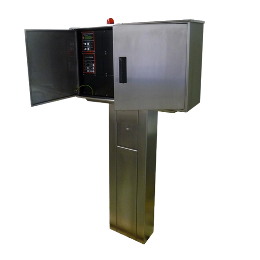 [10235] FEC-ES Feuerwehr-Einsatz-Center aus Edelstahl